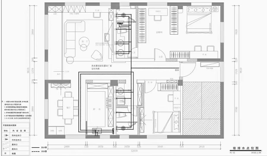 林先生自建房施工图制作出图