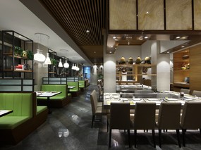日料餐厅设计 品牌餐厅“大渔铁板烧”的前身，刀光下的“慢食”之旅