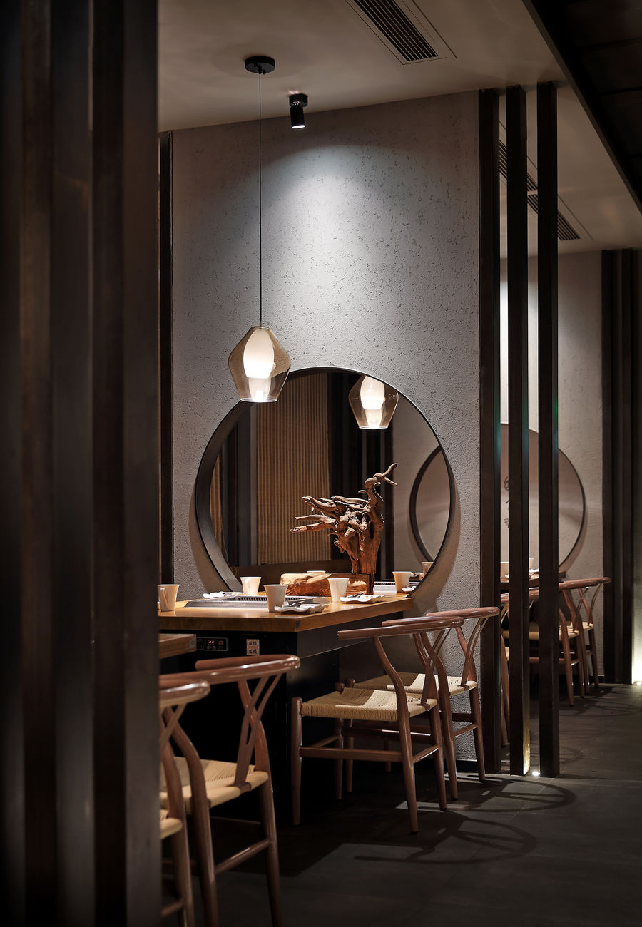 餐厅设计·火锅空间设计【艺鼎新作】大妙火锅，妙不可言的中式意境空间