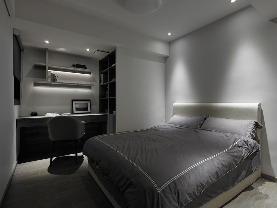 黑白灰現(xiàn)代簡(jiǎn)約住宅 Black white ash modern simple house