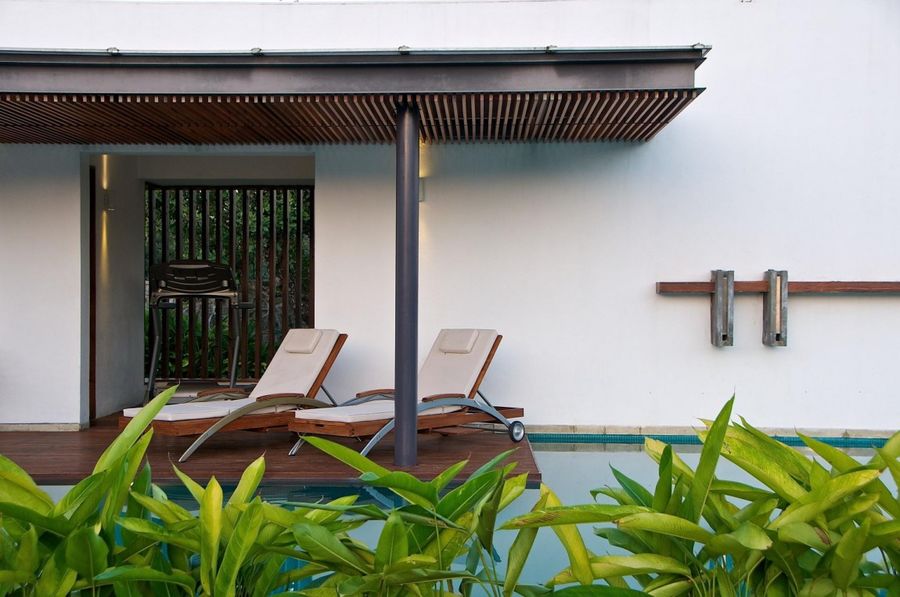 印度简洁庭院式住宅——Atelier dnD