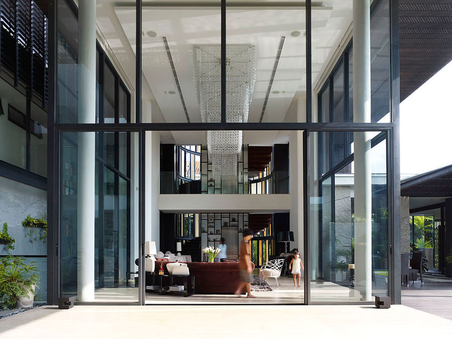 奢华的花园别墅——Aamer Architects