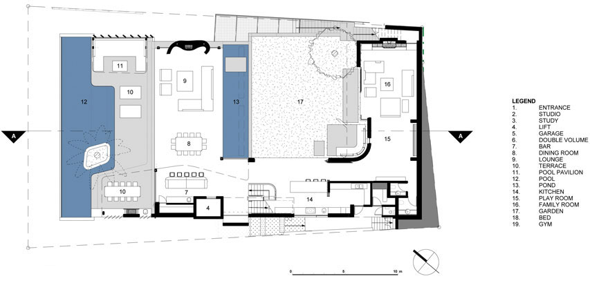 南非班特里灣別墅——SAOTA and OKHA Interiors