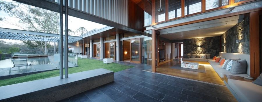 布里斯班宏伟住宅——Shaun Lockyer Architects