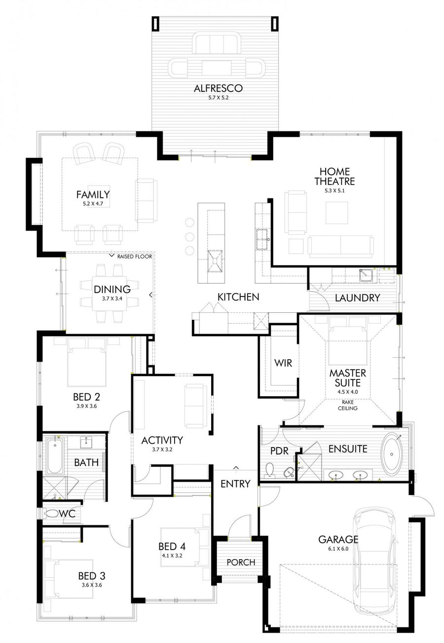 澳大利亞珀斯Azumi住宅——Webb & Brown-Nea