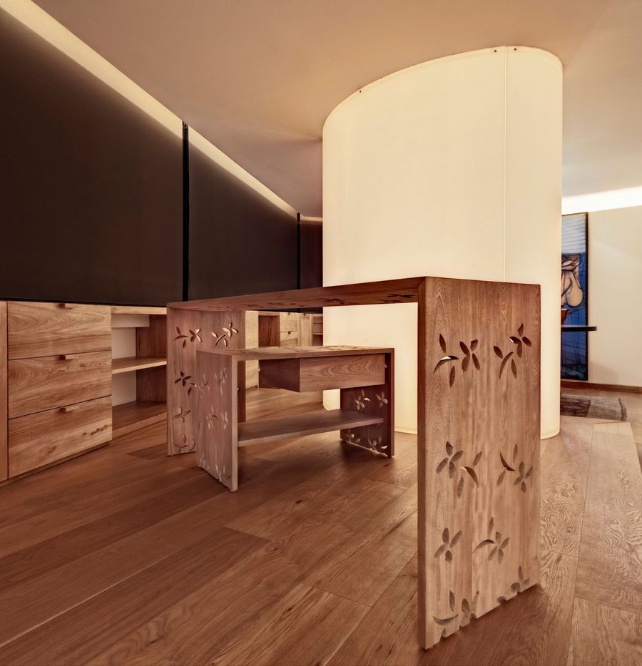 墨西哥宽敞而温暖公寓——López Duplan Arquitectos