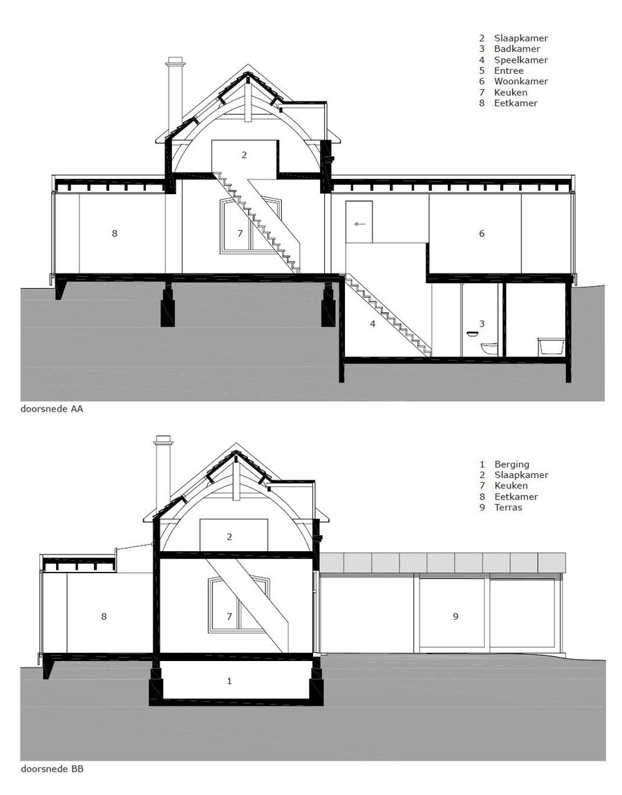 铁道边住宅——Zecc Architects