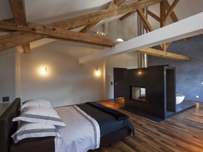 瑞士日内瓦由农舍改建而成住宅——arttesa interior design