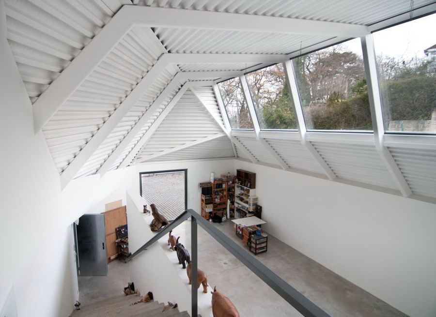 帶有屋頂花園的奇特住宅——F451 Arquitectura