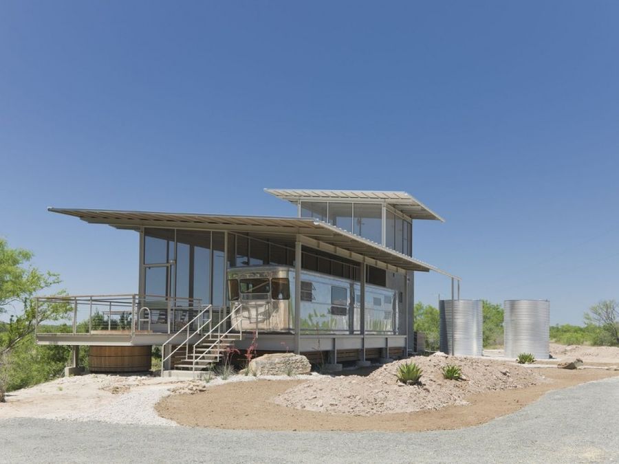 德克萨斯有拖车住宅——Andrew Hinman Architecture