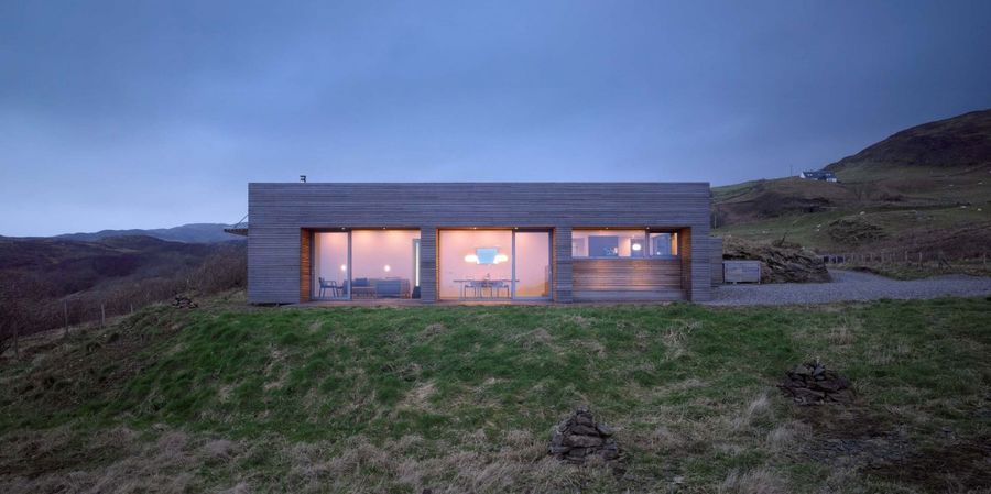 斯凯岛的木板住宅——Dualchas Architects