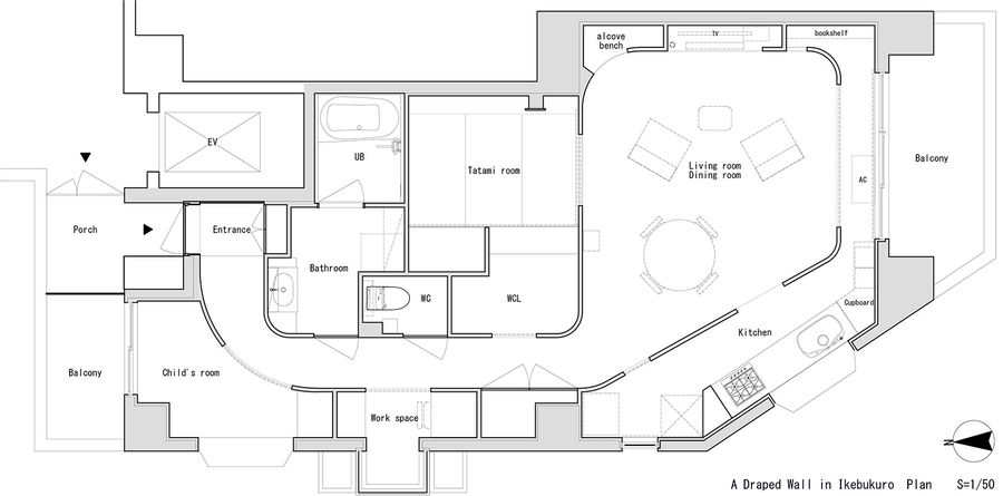 池袋公寓改造——Tailored design Lab