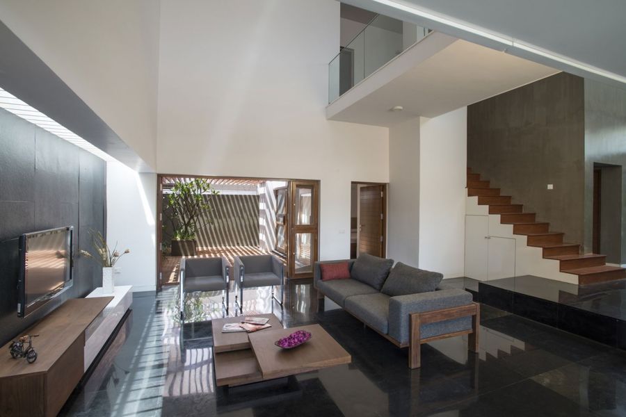 印度外形独特的现代住宅——Architecture Paradigm