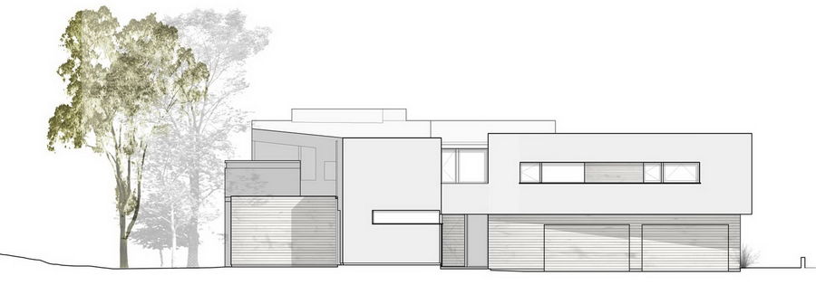 雙L型住宅——Mike Jacobs Architecture