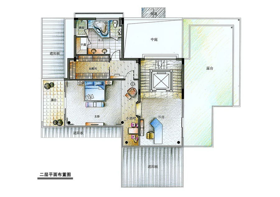 广州颐和高尔夫庄园B区A型别墅样板房