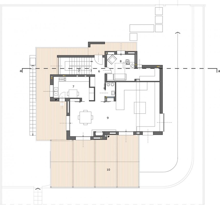 意大利白色的住宅——Federico Delrosso Architects