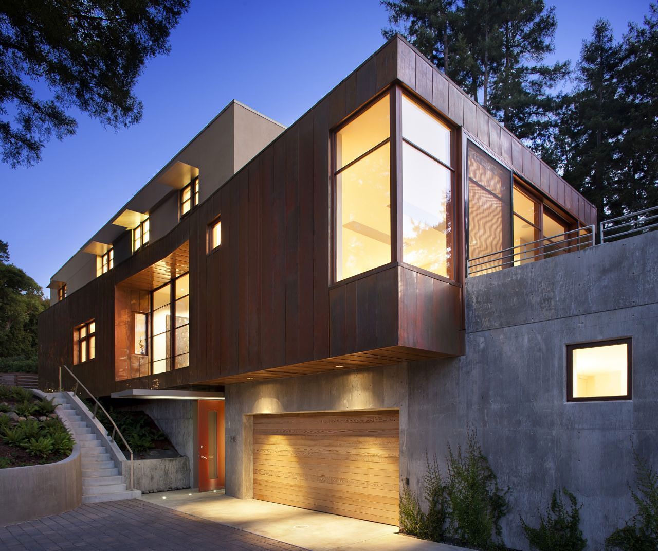 红杉林环抱别墅——CCS Architecture