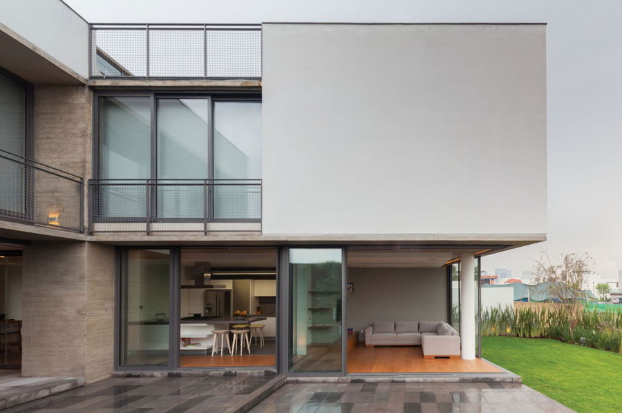 呈“L”型展開的現代住宅——JSa Architecture