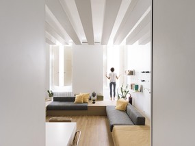 意大利完美的开间公寓——Silvia Allori