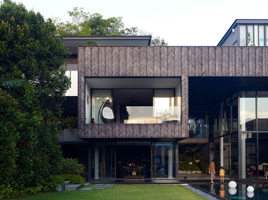 奢华的花园别墅——Aamer Architects