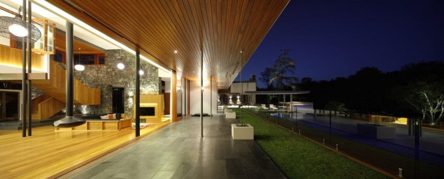 布里斯班宏伟住宅——Shaun Lockyer Architects