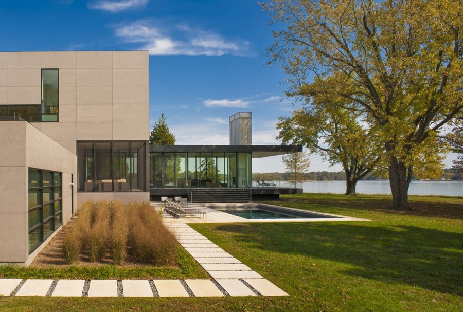 伊斯頓全景玻璃住宅——Robert M. Gurney Architect