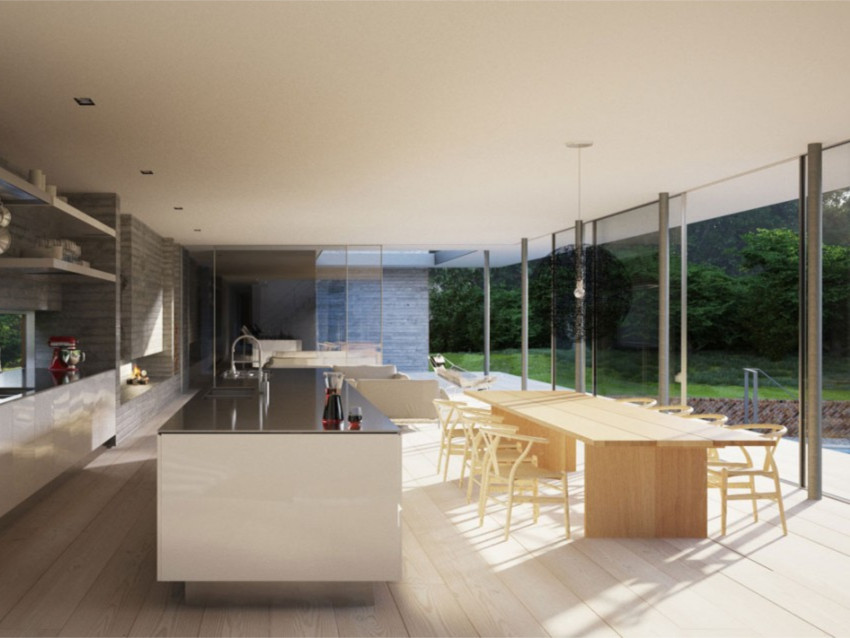 英国简约风格私人住宅——Strom Architects