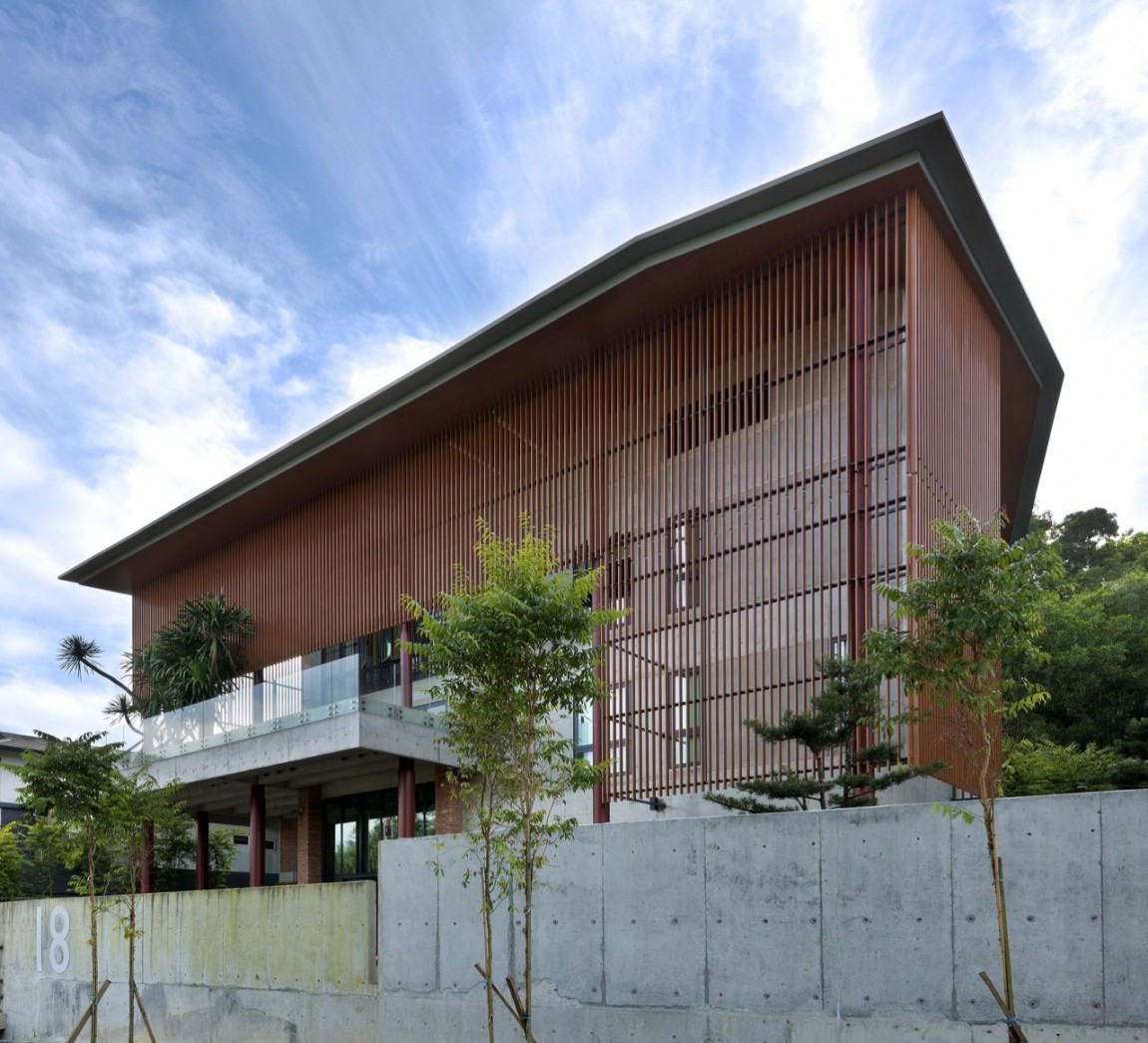 马来西亚绿色庭院式住宅——DRTAN LM Architect