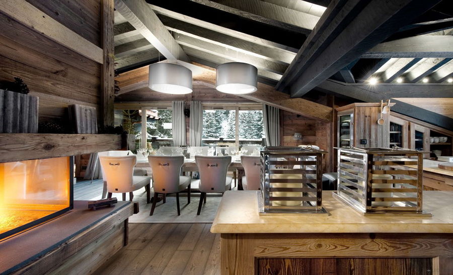 PC滑雪小屋，传统却奢华