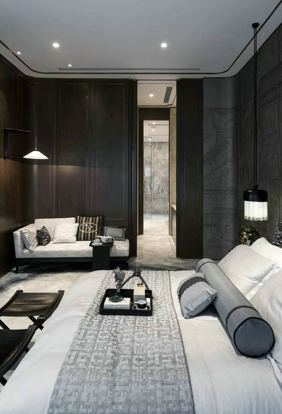 融入東方沉穩靈性樣板間——W.DESIGN無間建筑設計