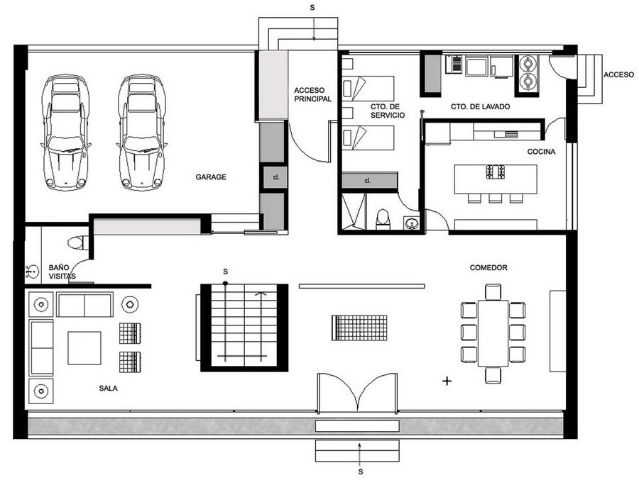 G狀形房屋——Bitar Arquitectos