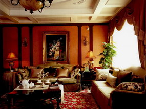 常州璞丽湾花园别墅样板房——上海一墨十方室内装饰
