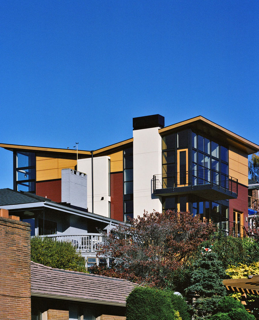 西雅图花园住宅——Rhodes Architecture + Light