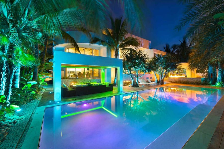 迈阿密现代住宅，充满设计感