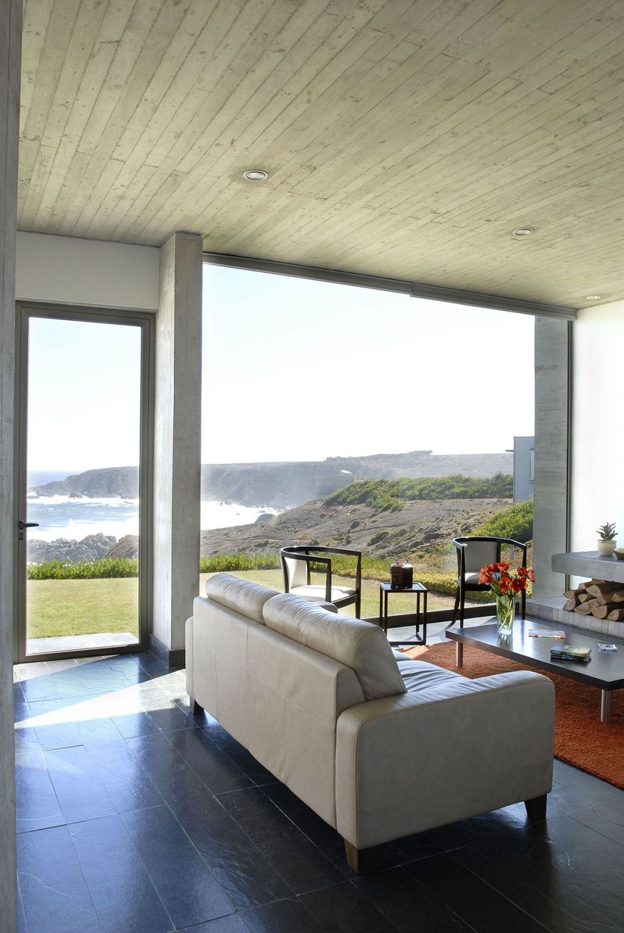 智利卡内拉海滩边的连体住宅——DX Arquitectos