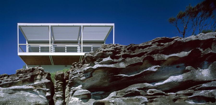 懸在大海邊的房屋——Clark Pearse Architect