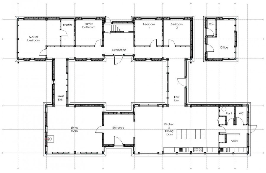 由农舍改建而成住宅——Timber Design