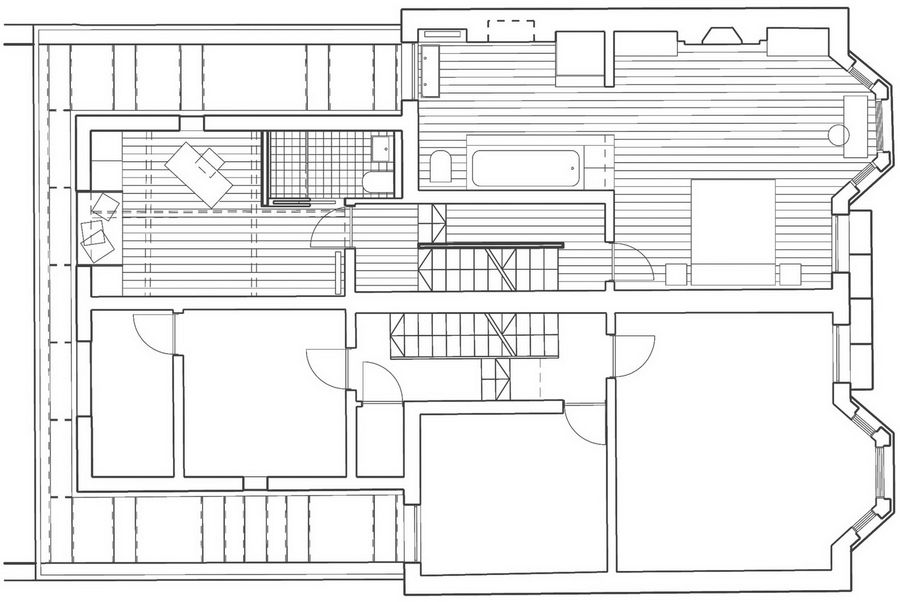 重获新生的老砖房——Bureau de Change Design Office