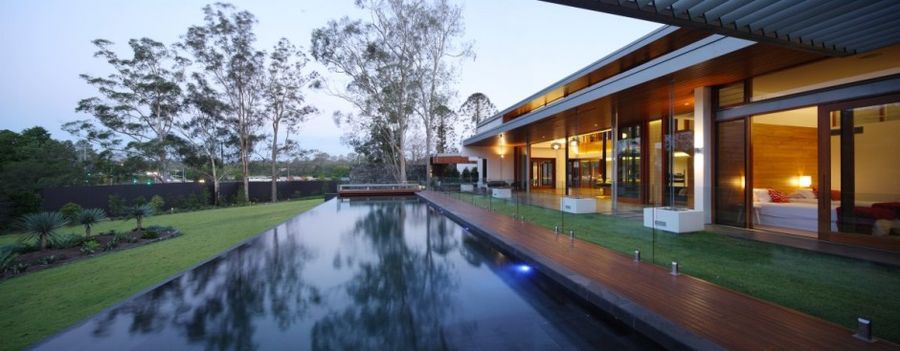 布里斯班宏伟住宅——Shaun Lockyer Architects