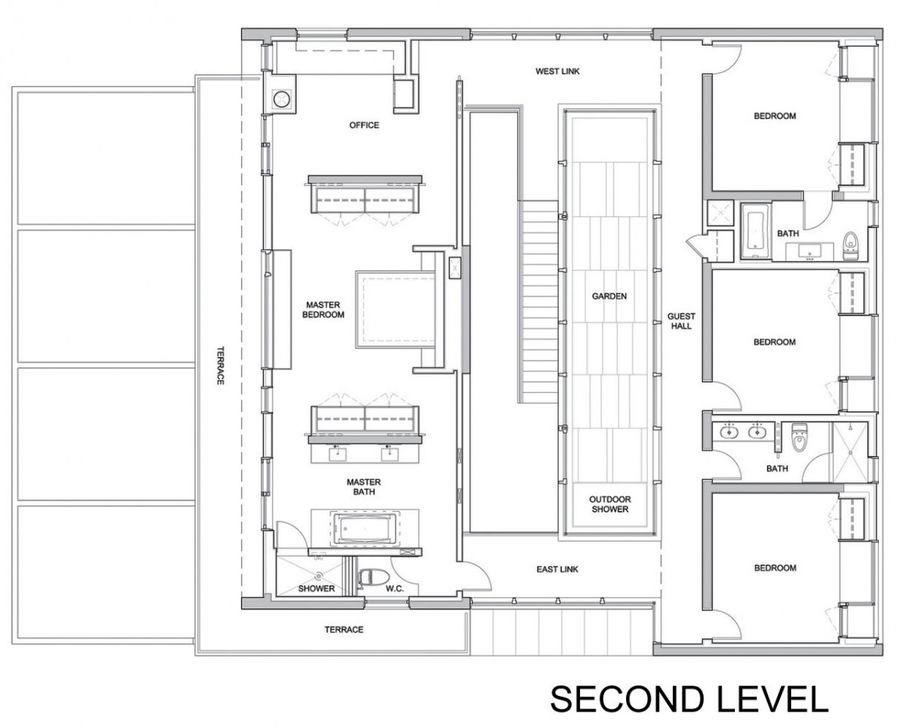 纽约宽敞而时尚的海景房——Aamodt Plumb Architects