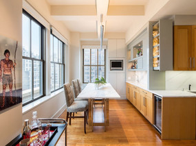 纽约视野开阔的别致公寓——一体化设计