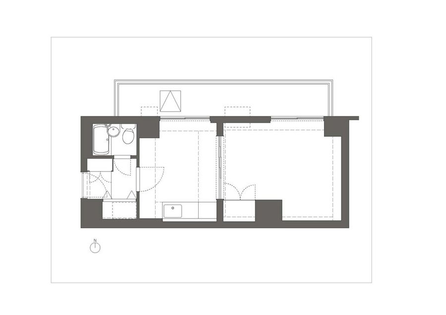 分契式复式公寓——Key Operation Inc. Architects