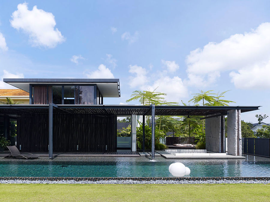 奢華的花園別墅——Aamer Architects