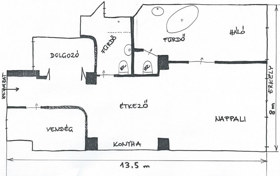 布达佩斯五颜六色公寓——Margeza设计