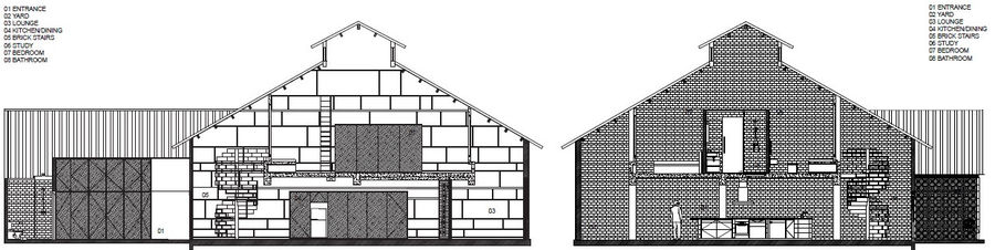 砖砌现代Loft公寓——FARM