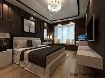模仿的一个现代卧室