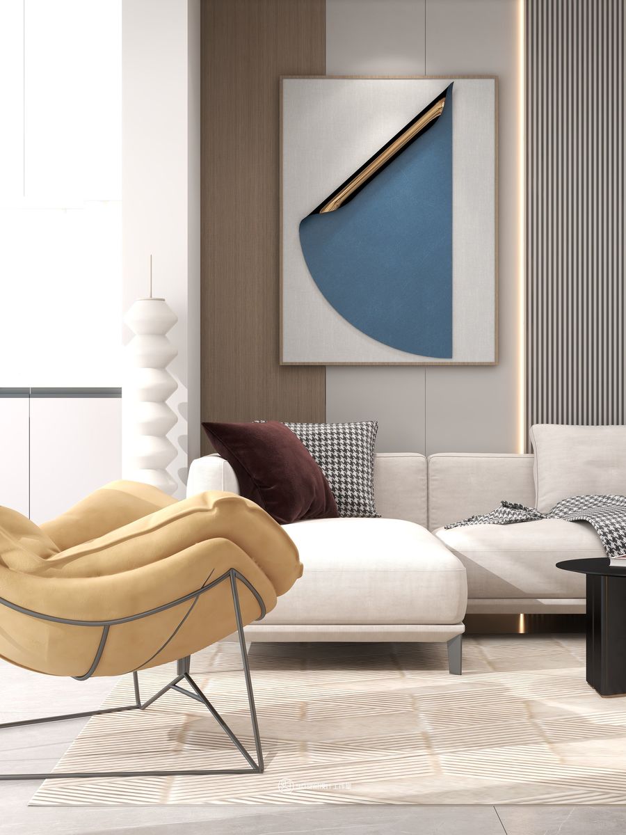 90空间设计∣116㎡现代风格，巧用嵌入式设计，让家多一点浪漫