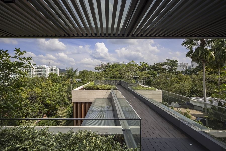 新加坡现代豪宅的绝佳典范Secret Garden House