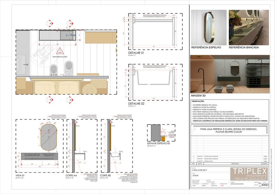 Triplex Arquitetura设计 巴西设计师公寓