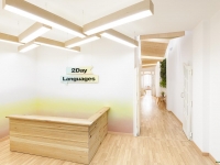 2DAY LANGUAGES 语言学校企业形象及室内设计